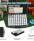 Open Seed Storage Organizer Kit with 70 Slots, 20 Seed Envelopes, Label Cards, Funnel, Tweezer, protecting seeds from sunlight