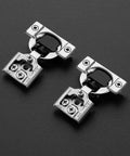 30 Pack 15 Pairs Three Quarters Inch Overlay Soft Close Cabinet Hinges Satin Nickel Hidden Concealed Stainless Steel Self Closing
