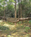 12ft Nylon Hammock Sleeve Snakeskin Cover Ultimate Outdoor Hammock Protection Bag Keeps Your Hammock Dry Clean And Ready For Adventure On The Go Storage Case For Travel in forest setting