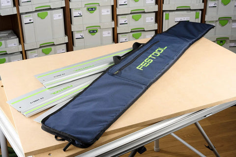 Heavy Duty Nylon Carrying Case For FS Guide Rails Keeps Up To Two FS 1400 And Shorter Rails Safe with dual cloth handles