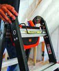 Cargo Hold Ladder Accessory Fabric Tool Pouch For Multi-Position Ladders Ballistic Nylon Organizer With Pouches And Slots
