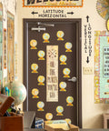 Travel The Map Globes Accents Pack Of 30 Pieces 6 Inch Classroom Decor For Walls Doors Bulletin Boards Bins And Desks