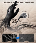 Tough As Nails A6 Cut Resistant Work Gloves showcased with MetalQ and Tungsten materials, emphasizing lightweight and comfort features.