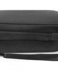 Black compact carry case for ET300 Circuit Breaker Finder and Southwire Adapter Kit with mesh pocket, durable and easy to store.