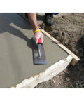 Concrete Finishing Trowel With A 14 Inch By 4 Inch Stainless Steel Blade And Soft Grip Handle For A Smooth, Pro-Grade Finish