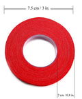 Must Have All In One Fencing Gear Kit For Foil Epee And Saber with red foil tape, 7.5 cm diameter, shown with measurements