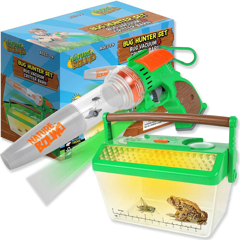Bug Catcher Vacuum Kit With Light Up Habitat For Kids Kid Friendly Outdoor STEM Toy With Cage Eco Friendly Insect Catcher Vacuum