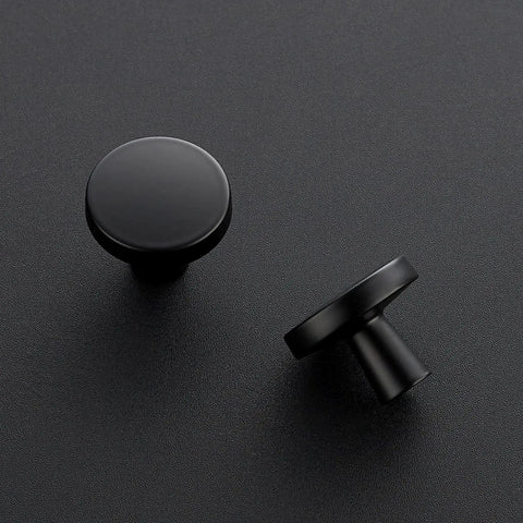 modern black dresser knobs Matte Black Moderna Drawer Pulls and Cabinet Knobs