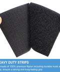 Heavy Duty Sew On Hook And Loop Strips 3 Inch By 7 Foot Non Adhesive Roll For Fabric And Clothes Sewing, Easy To Sew Edges, 100 Nylon