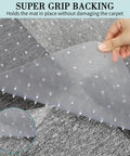 Clear Carpet Chair Mat For Low Carpeted Floors Thick 2.2mm Protector With Easy Glide And Flat Surface shown on low-pile carpet