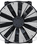 High Performance Flex-Wave LoBoy Electric Puller Fan With 16 Inch Blades Generating Massive 3000 Cfm Airflow for engine cooling.