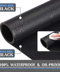 Large PVC Leather Desk Mat For Office Use, Extra Large Mouse And Keyboard Pad, Computer And Laptop Desk Protector, Black