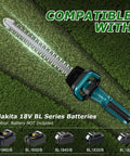 Cordless Hedge Trimmer With 20 Inch Dual Action Blade For Easy Shrub Pruning Works With 18V Battery Packs No Cord Lightweight Yet Powerful