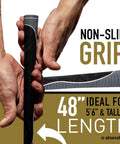Golf Swing Tempo Trainer Warm Up Tool 48 Inch with non-slip grip for consistent rhythm, balance, and weight transfer