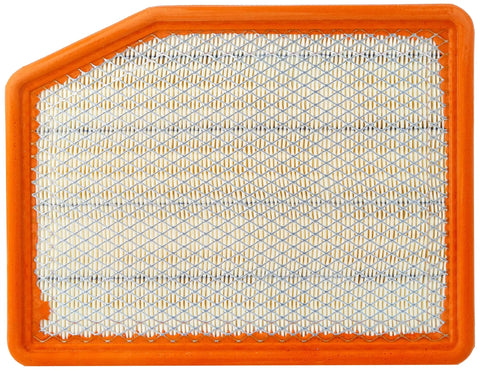 OE Style Air Filter For Cars And SUVs, Durable Engine Filter with orange frame, mesh surface for improved air quality and clean ride