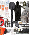 All In One Survival Gear Kit For Ready For Any Situation Get Home Ready Bugout Backpack Tactical Military Grade Molle Pouch