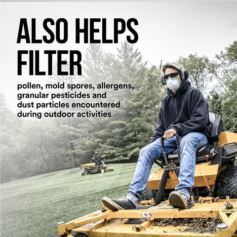 N95 Respirator With Cool Flow Valve For Easy Breathing 8511 10 Pack NIOSH Approved Filters Pollen Mold Spores And Dust Advanced Filter Media For All Day Comfort Ideal For Work Outdoor Activities And Daily Use