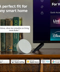 Sleek 32 Inch Full H d Smart Television Packing Hella Crisp Picture Quality And Dead Smooth Streaming Tailored For Chill Bedrooms And Bustling Kitchens on a wooden table with books.