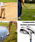 Single 7 Iron Golf Club For Men Right Handed Forgiving Design With Graphite Shaft And Easy Control Grip in various golf shots