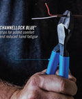 Diagonal Cutting Pliers 7 Inch Professional Side Cutters For Wire Cutting Made In USA With High Carbon Steel held cutting wire