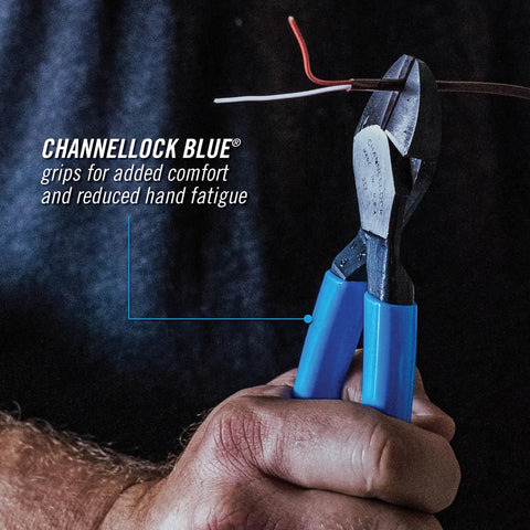 Diagonal Cutting Pliers 7 Inch Professional Side Cutters For Wire Cutting Made In USA With High Carbon Steel held cutting wire