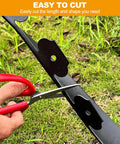 4 Inch Tall No Dig Landscape Edging Kit With 33 Feet Of Flexible Border Easy Cut Installation