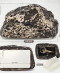 Outdoor Fake Rock Key Hider That Looks And Feels Like Real Stone, Weatherproof Spare Key Storage For Garden Or Yard, Easy Slide Cover