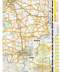Large-Scale Motor Carriers Road Atlas For Truckers With 37 Percent Bigger Maps, Extra Large Type, Laminated And Stain-Resistant Pages, Tough Spiral Bind, 324 Pages Of State Routes And Comprehensive Coverage showing Indiana Southern map page