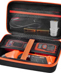 Tough As Nails Case For Klein Tools ET310 AC Circuit Breaker Finder And Integrated GFCI Outlet Tester With mesh pocket inside.