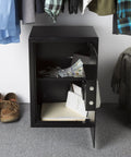 Digital Safe With Keypad And Manual Override, Heavy Duty Steel Security Box for home or office, open in closet with valuables