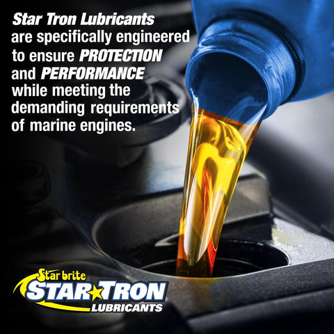 Premium Marine Hydraulic Fluid For Trim Tabs Power Tilt And Steering Systems With Anti Wear Anti Foam And Anti Oxidation Additives Exceeds OEM Specifications For Outboard And Stern Drive Applications