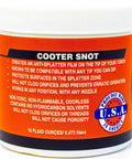 Jar of Cooter Snot Tip Dip Anti Spatter Gel for Welding Nozzles, non-flammable, Silicon-free, 16 oz size, made in USA label