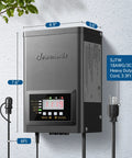 Low Voltage Transformer With Timer And Photocell Sensor For Outdoor Landscape Lighting 120W 12V To 14V AC Weatherproof ETL