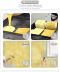 Two Color Faux Finish Paint Roller Kit For Beginners, Easy Start DIY Wall Texture, natural Australian lambskin in use, 4-step process