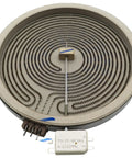 9 Inch Dual Radiant Electric Range Cooktop Element Replacement For Model Specific Ranges 3100 1300 Watts 240V top view