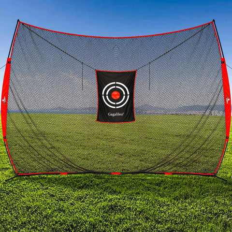 Backyard Golf Hitting Net With Heavy Duty Frame And Net For Real Golf Balls Indoor Outdoor Use Perfect For Garage Practice Swing