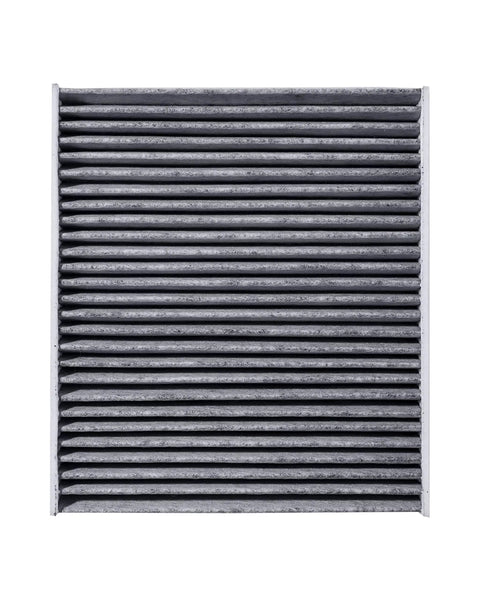 Front view of Odor Defense Activated Carbon Cabin Filter For Toyota Lexus Subaru And Select Models Breathe Easy AC And Heater Filter