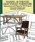 Authentic Craftsman Furniture Bangin DIY Plans And Top Tier Instructional Blueprints For Sixty Two Dope Woodworking Projects To Level Your Home Shop Game Quickly showing chair and table blueprints.