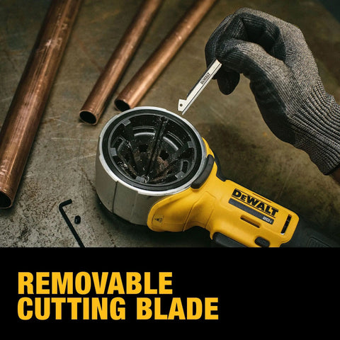 Cordless 20V Pipe Prep Tool For Deburring Beveling And Pipe Prep On PVC Copper And Steel Pipes Tool Only With cutting blade.