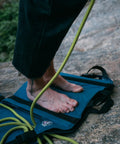 Go To Outdoor Chair For Stadiums, Camping, And Hiking with All Terrain Comfort, lightweight and water resistant, on rocky surface