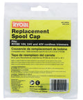 One Plus Replacement Spool Cap For Cordless Trimmers packaging with Ryobi logo and product compatibility details