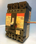 Hardened 3 Phase 3 Pole 60 Amp Circuit Breaker With Electronic Trip And Free Standing Mount Built For 600 Volt 50 60 Hz Systems shows front view.