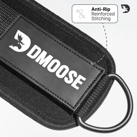 Premium Ankle Strap For Cable Machines With Ultra Thick 8mm Padding For Dope Comfort During Kickbacks Glute Workouts Leg Extensions