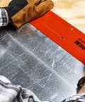 Folding Tool For Sheet Metal Bending With Dual Throat Depths Built From 16 Gauge Steel For Pro Grade Heavy Duty Metalworking Hand Tool