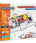 Hands-On Electronics Kit For Kids 8 Plus Build Over 130 Projects with colorful circuit components and manual
