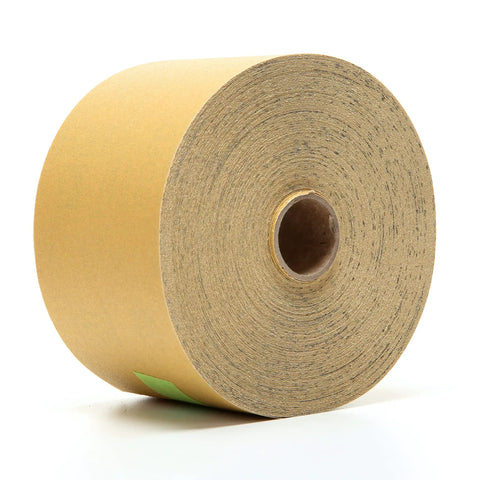 Stikit Gold Sheet Roll P220 Grade Pro Grade Grit For Auto Finishing Two and Three Quarters Inch by Forty Five Yard adhesive roll