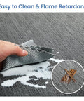 Close-up of Chair Mat For Hardwood Floors 36 By 48 Inches Heavy Duty Office Chair Mat For Rolling Chairs Anti Slip Desk Protector