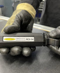 Person holding a Hard Cable Jacket Strippers For Pros Portable Electrician Tool for precise jacket removal, ergonomic handle visible