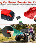 Milwaukee M18 Battery Adapter Kit For 18V Ride On Toys, RC Cars And Robotics With Switch, Fuse, 12AWG Wire And Terminals