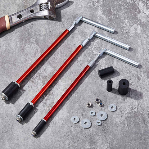 Water Stopper Pipe Plug Tool Kit For One Half Inch Three Quarter Inch And One Inch Pipes With Replacement Gaskets And Nuts